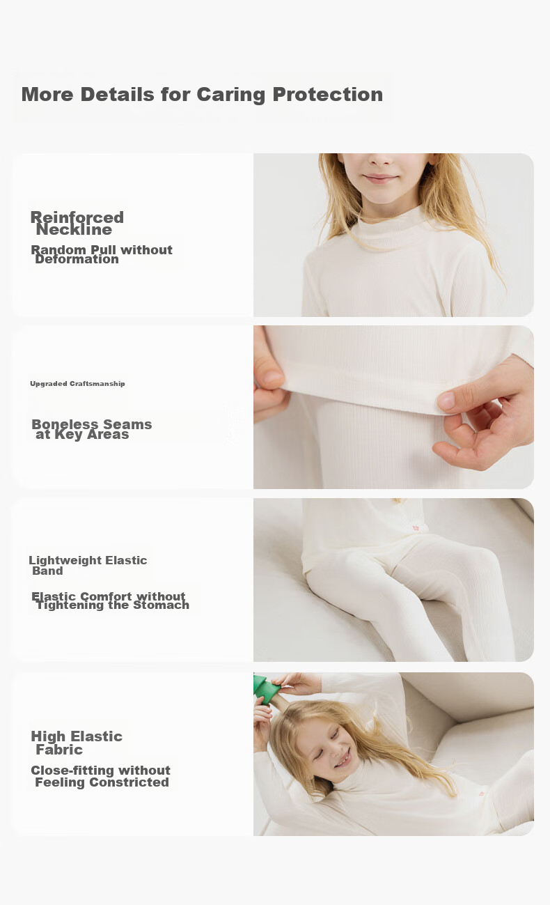 AIMER KIDS Little Heater [Light Warmth] Thermal Underwear for Girls, Moisture-Wicking And Heat-Generating Autumn Top And Pants Set, Oil Chestnut Brown, Size 160 24