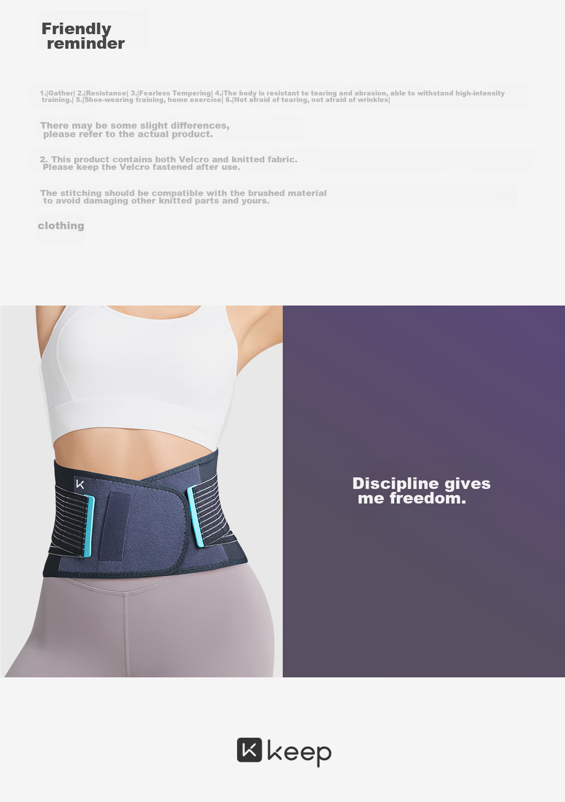 Keep Medical Grade Lumbar Support Belt Herniated Disc Support Sports Fitness Sitting Aid Waist Brace Posture Corrector Unisex Black M 19