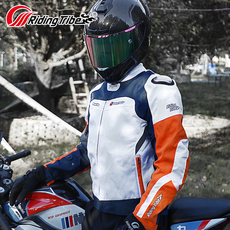 RidingTribe Motorcycle Winter Riding Suit, Anti-Fall Rider Gear, Windproof And Warm Clothing Set, All-Season Waterproof Racing Suit