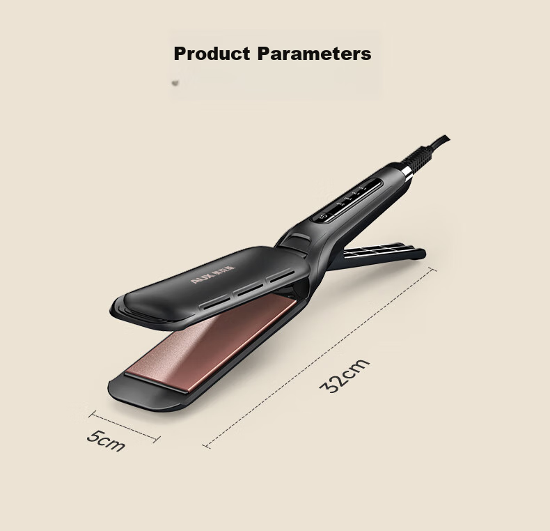 AUX Straight And Curling Iron, Dual-Use Negative Ion Hair-Friendly Anti-Scalding Flat Iron, Gift for Girlfriend's Birthday Present 29