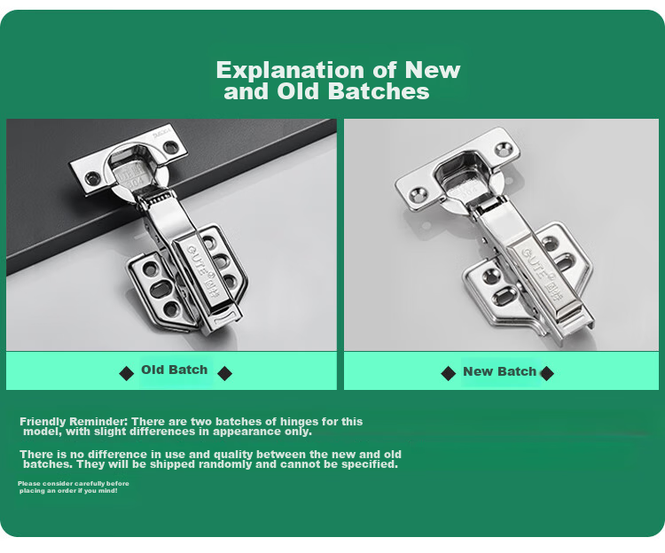 GUTE Hinge Repair Plate, Cabinet Door Hinge Repair Plate, Hinge Repair Patch, Cabinet Door Hinge Repair Tool, Stainless Steel Single Piece 1