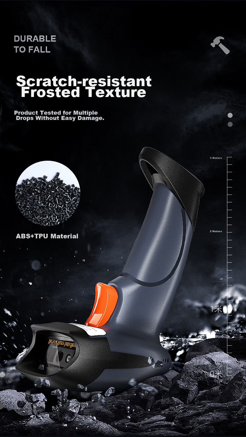 NTEUMM Wireless 2D Barcode Scanner Gun, Universal Cash Register Payment Device, Pharmaceutical Traceability UDI Code Inbound/Outbound Scanner for Supermarkets, Express Delivery, Warehouse Inventory And Invoice Scanning Gun NT-1228W 11