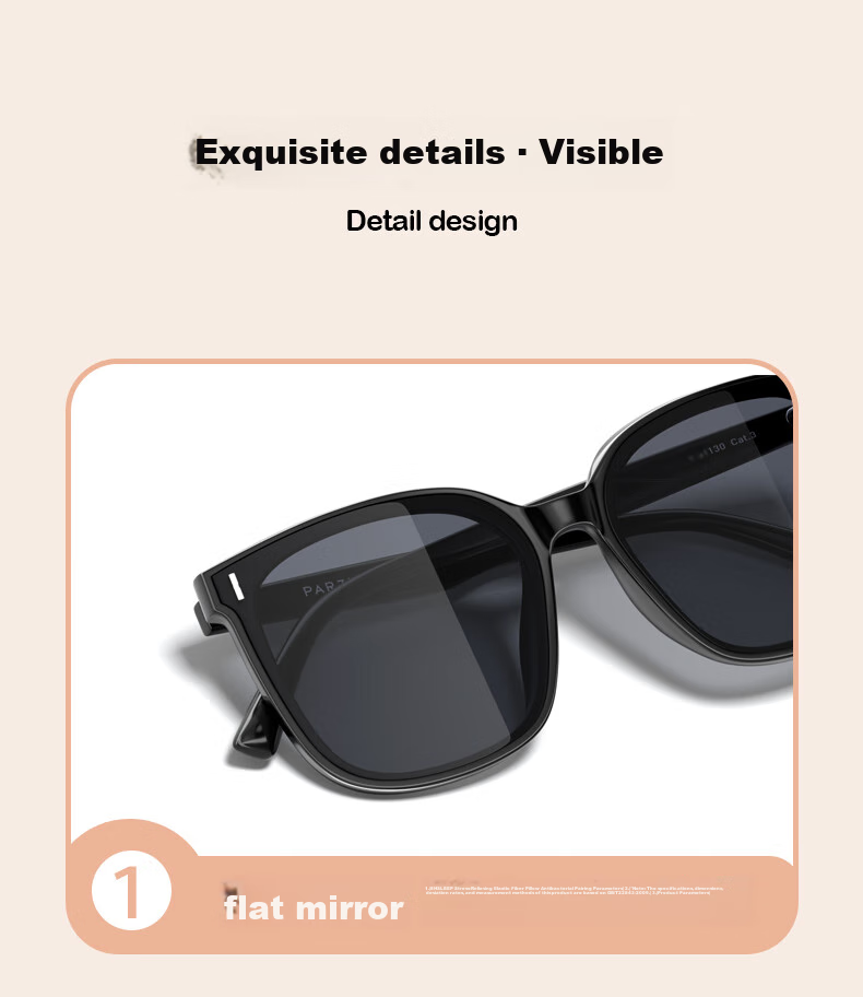 PARZIN Children's Sunglasses, Fashionable TR Square Frame Glasses for Boys And Girls, Outdoor Sun Protection Sunglasses for Ages 8-12 PZ21039 8