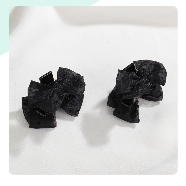 CHIMERA 2-Piece Bow Hair Claw Clips for Bangs and Side Hair, Princess Hair Clips for Women, Birthday Gift 9