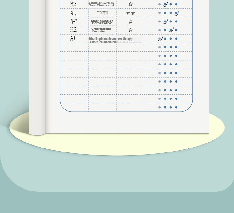 Liupintang Error Correction Notebook for Primary School Students, Specialized for Grades 1-6, Chinese Language Error Correction And Organization Tool, Thickened Homework Correction Book 8