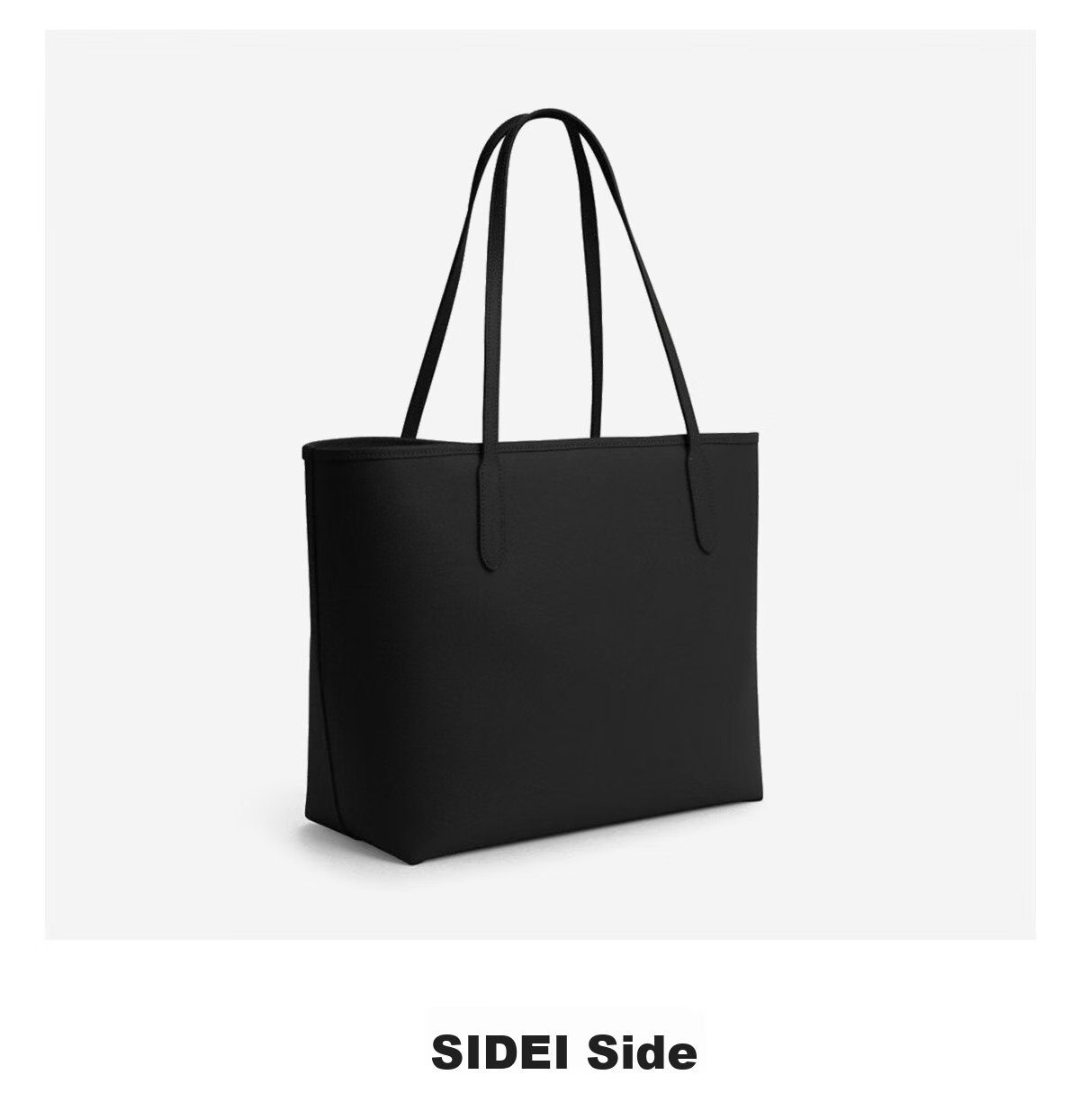 COACH [Brand Direct Supply], Women's CITY Large Shoulder Tote Bag in Black, CR111, New Year Gift 6