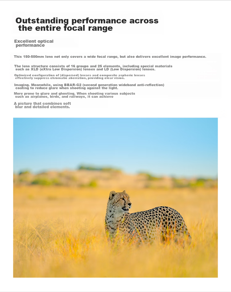Tamron A057S 150-500mm F/5-6.7 Di III VC VXD Image Stabilized Telephoto Lens for Bird Photography And Sports, Full-Frame Sony Mirrorless Camera Lens (Sony Full-Frame E-Mount) 5
