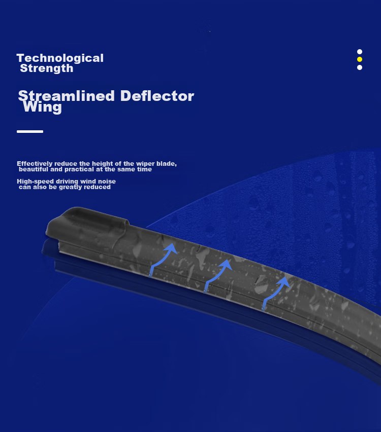 Goodyear Dongfeng Peugeot 4008 Windshield Wiper Blades, Original Logo Boneless Wiper Strips, 28/17 Inches, 1 Pair 15