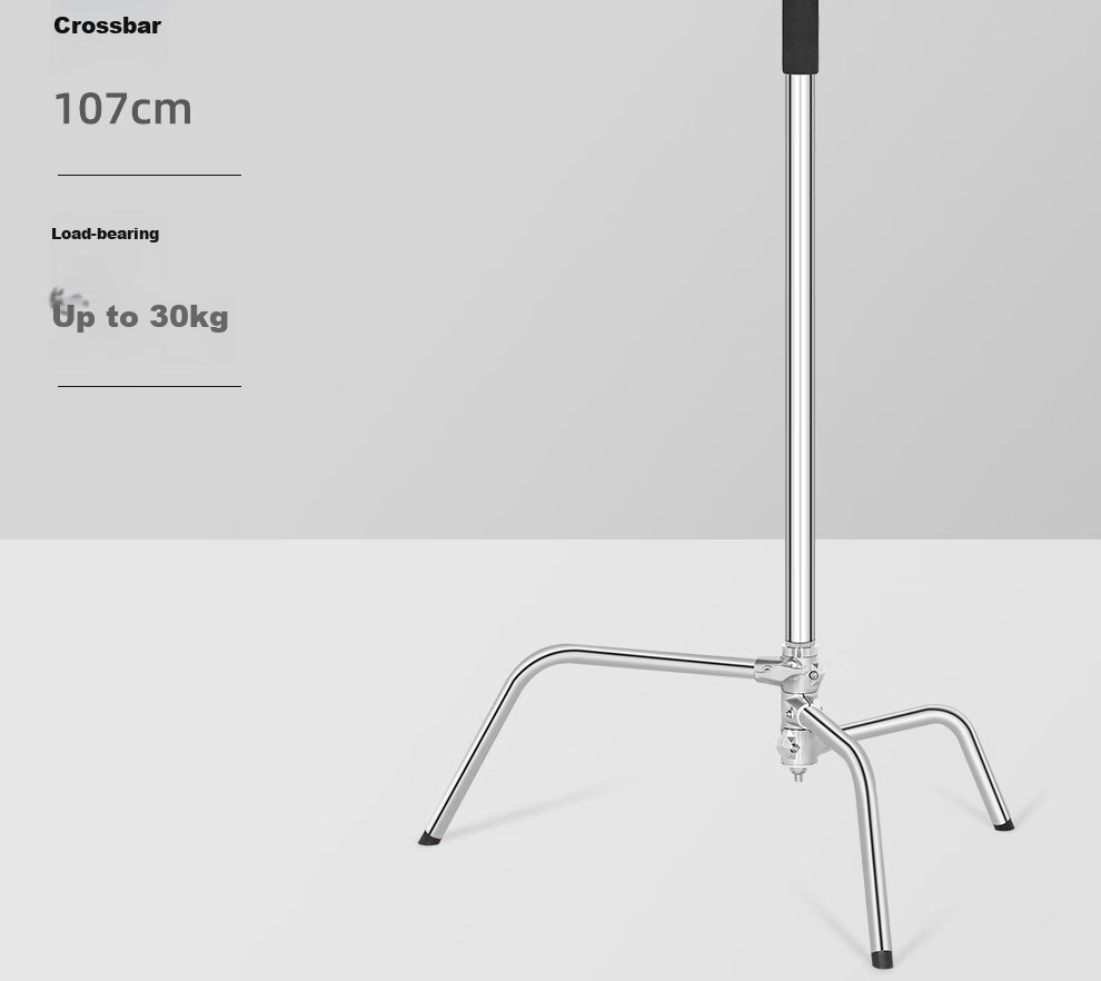 AMBITFUL Photography Magic Leg Light Stand 3.2m Inclined Arm Bracket, Ceiling Light Stand, Professional Studio Equipment, High Load-Bearing Light Stand, Suitable for Flash Lights, Photography Lights, Continuous Lighting, And Live Streaming Lights 2