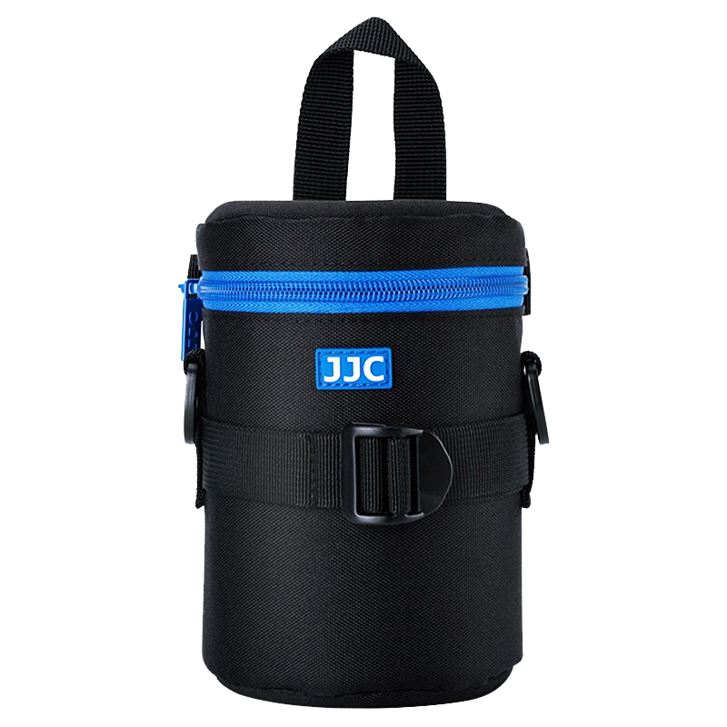 JJC Lens Bag, Storage Pouch Protective Tube, Suitable for Canon Nikon Sony Fuji Pentax Tamron DSLR Mirrorless Camera Lens Cover/bucket Photography Waist Pack, Can Be Worn on Waist Or Shoulder