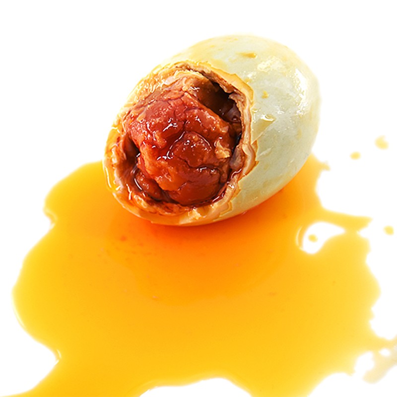 桂珠 咸鸭蛋海鸭蛋大蛋 10枚*80g 年货礼品家庭装 即食起沙流油团购