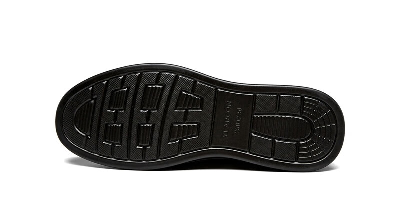 Eierkang Men's Business Casual Slip-On Driving Shoes Comfortable Loafers 61314W Black Size 43 8