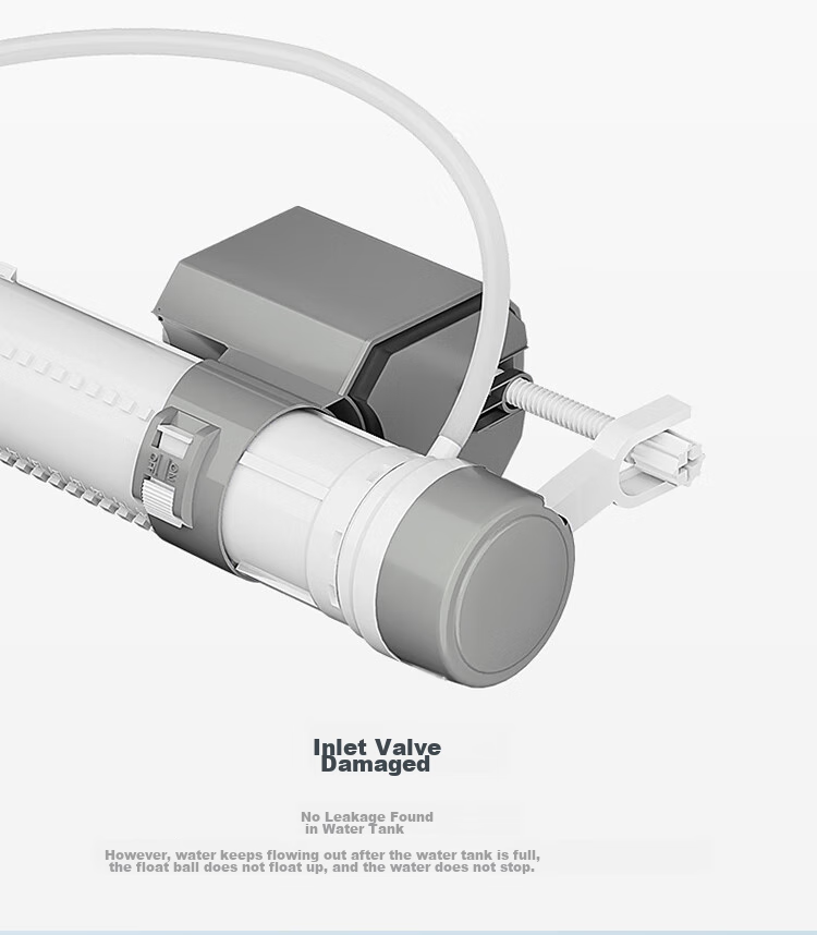 Pollock Toilet Inlet Valve, Toilet Accessories, Bathroom Toilet Water Inlet Valve, Universal Water Tank Inlet, Adjustable Water Flow JSF 8