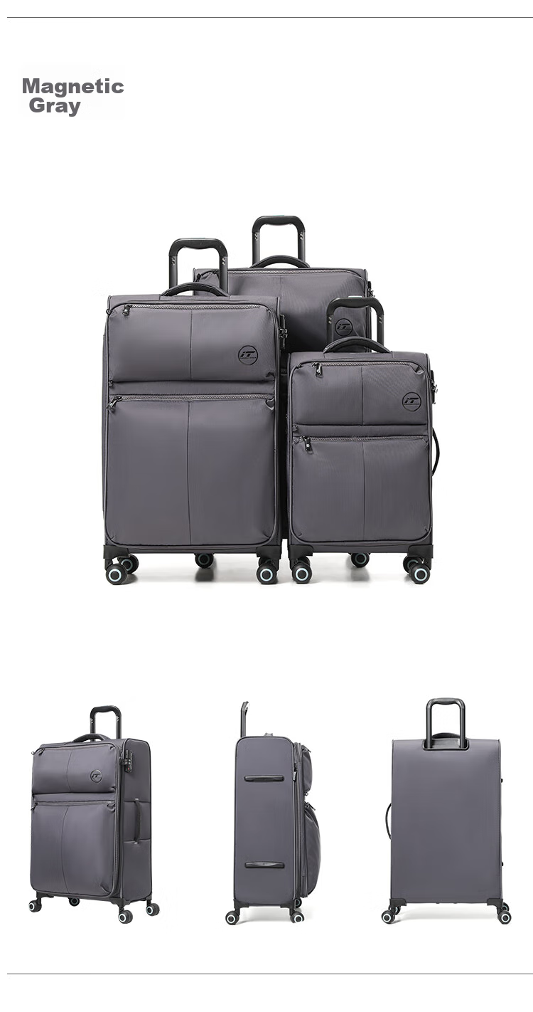INTERNATIONAL TRAVELLER British IT Luggage Suitcase, Ultra-Light Travel Case, Large Capacity Check-In Suitcase, 24-Inch, 2644 Blue 16