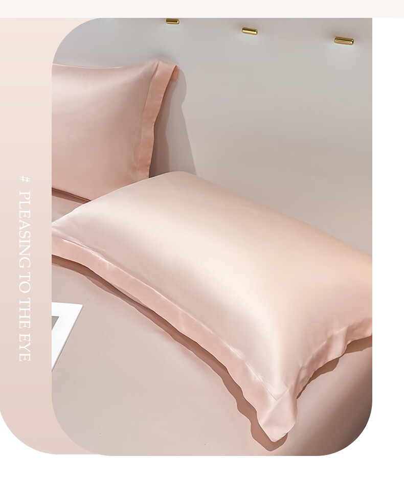 Wuyinliangpin Class A 60-Piece Lyocell Tencel Pillowcase Set, Washable Ice Silk Pillowcases, 48*74cm 6
