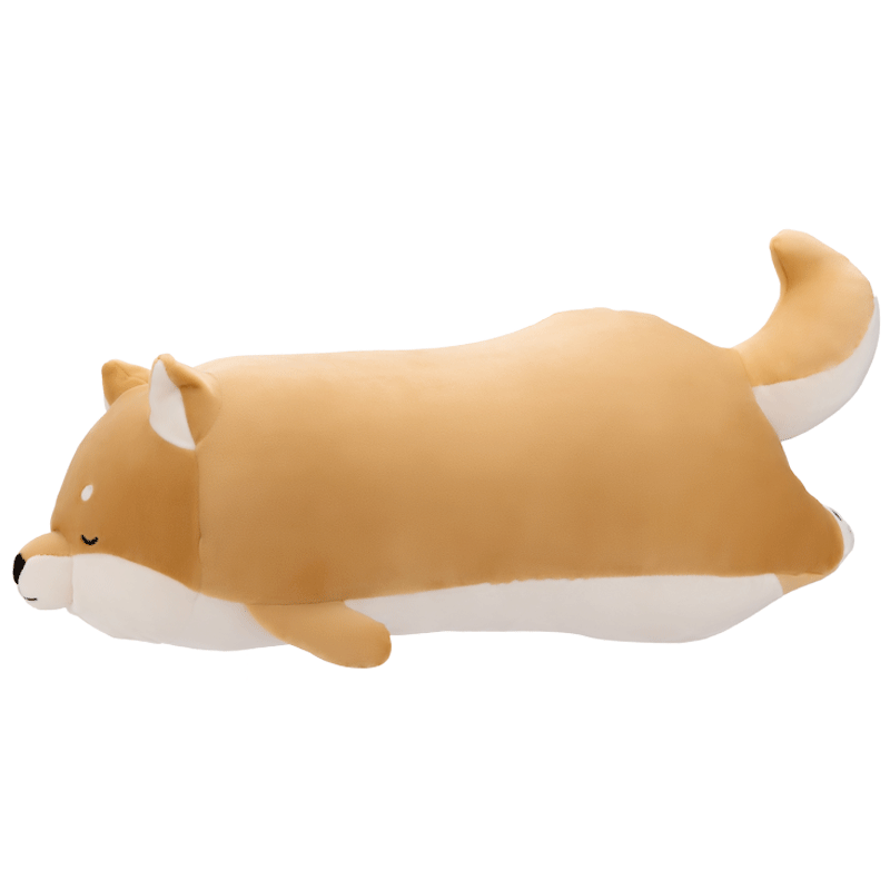 MINISO Shiba Inu Pillow, Dog Sofa Backrest, Bed Companion, Comforting Student Nap Pillow, Dog Plush Toy, Birthday Gift