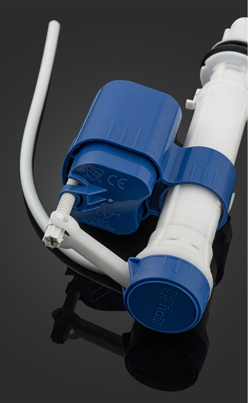 Haili Universal Toilet Tank Accessories, Drain Valve, Old-Style Integrated Flushing Toilet, ABS Inlet And Outlet Flushing Valve, SJ26 Blue 9
