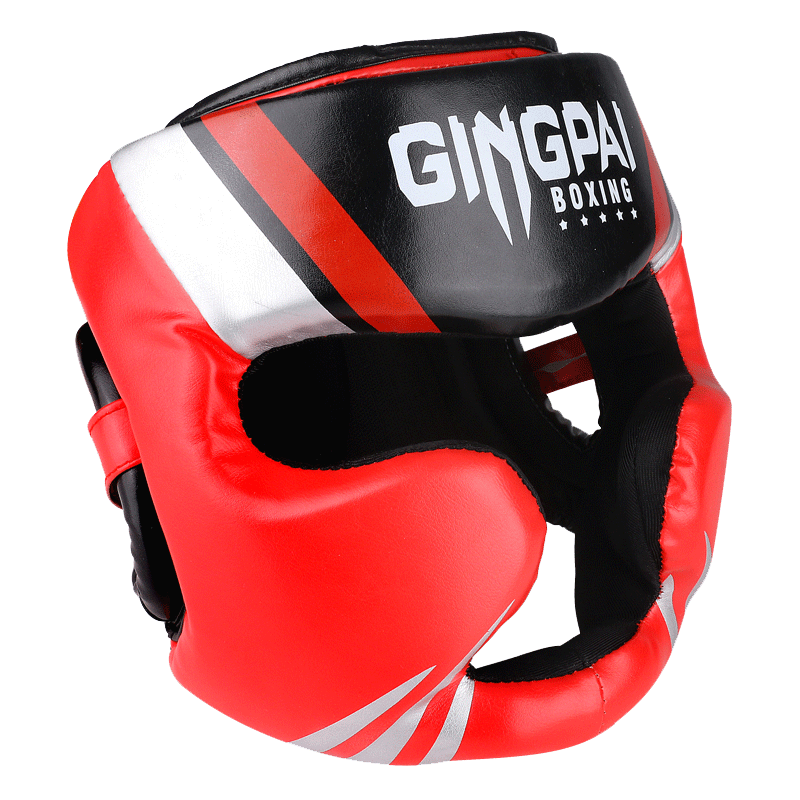 Jingpai Boxing Head Guard, Professional Fighting And Sanda Protective Gear, for Adults And Children, Boxing Monkey Face Helmet, Full Protection Head Guard