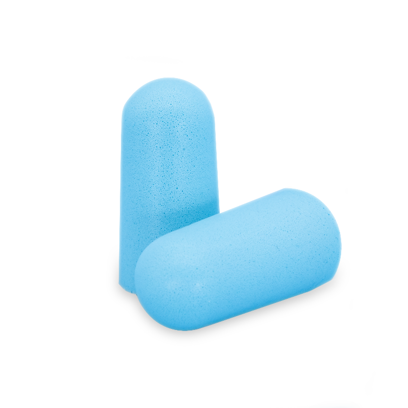 NXG Noise-Cancelling Earplugs for Sleeping, Noise Reduction, Study, Snoring Prevention, Airplane Shooting, Anti-Noise, Light Blue [5 Pairs]