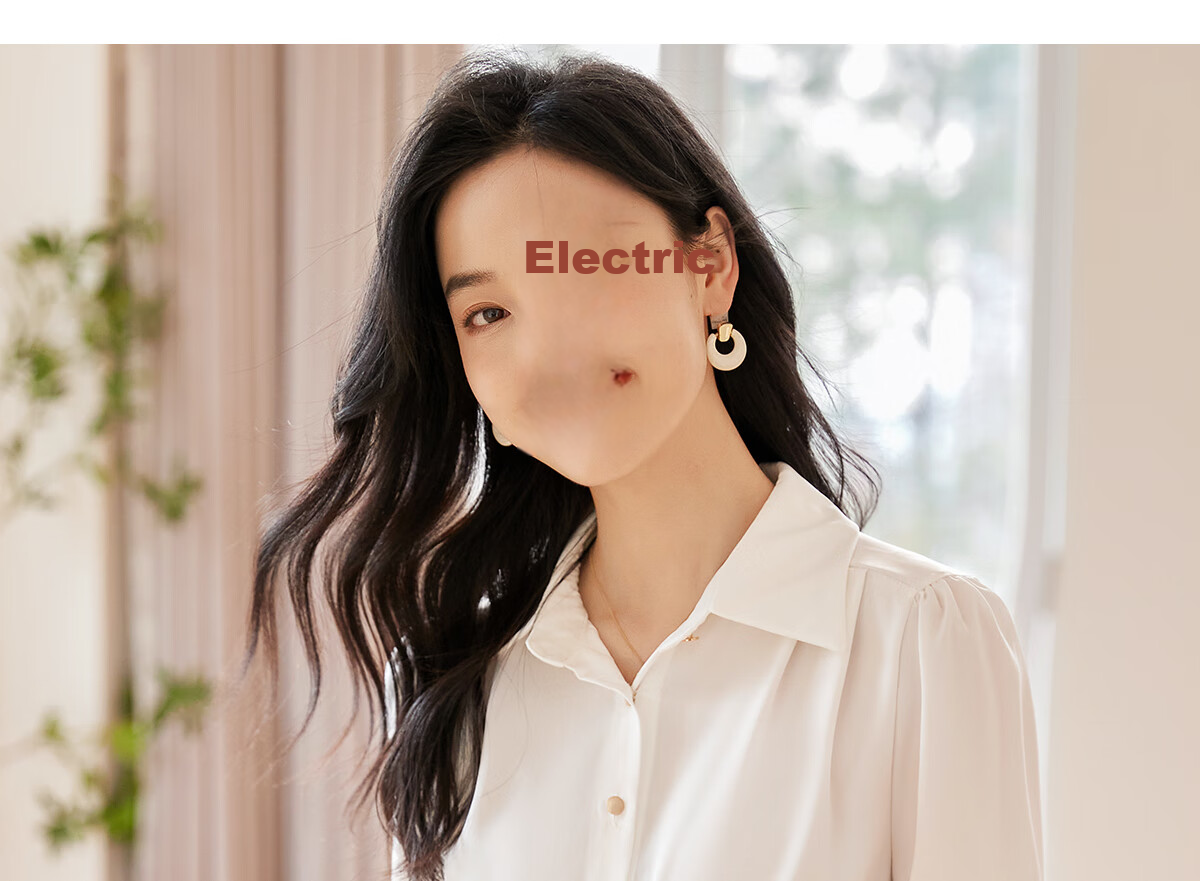 Chushen Spring And Autumn Simple Long-Sleeve Shirt for Women, Single-Breasted Elegant Professional Commuter Top White Blouse S132C2204 Size XL 19