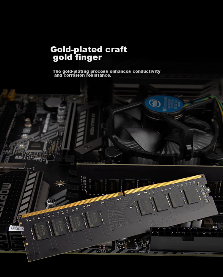 Netac 8GB DDR4 2666 Desktop Memory Module, Ultra Light Series 4
