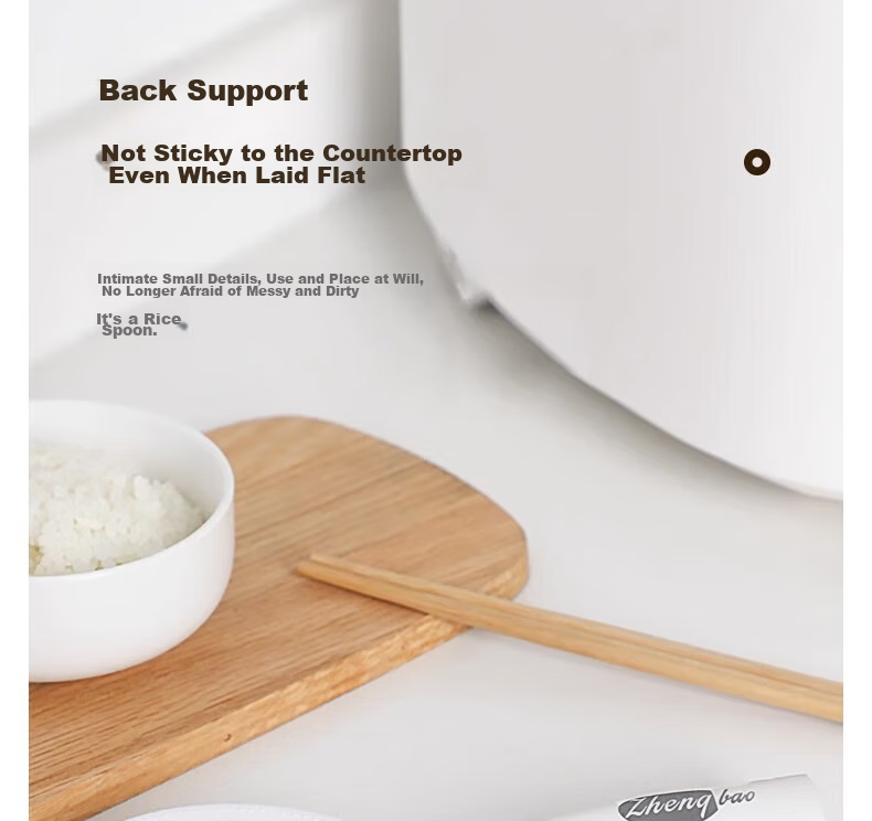Dipuer Non-Stick Rice Spoon, Stand-Up Design for Home Use, Rice Serving Ladle for Electric Rice Cooker, Non-Stick Cooking Utensil 11