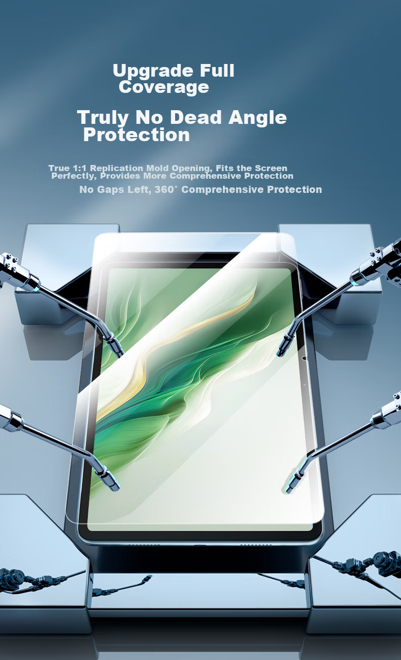 Canghua Tempered Glass Screen Protector for Honor MagicPad 3 Pro 12.3, Tempered Glass Film for Honor Tablet MagicPad 2/GT Pro 12.1 Inch, Protective Film, High Definition Screen Protector 5