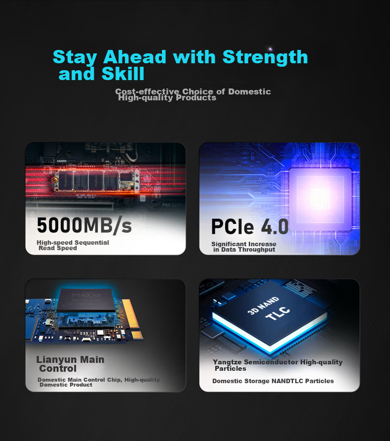 KINGBANK 512GB SSD Solid State Drive M.2 Interface (NVMe Protocol) KP230 Series 2