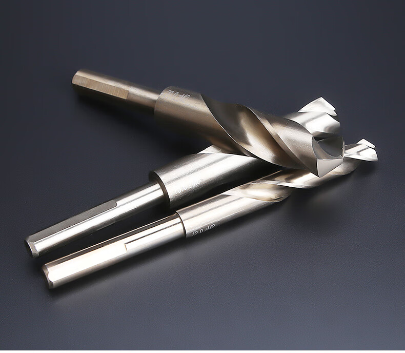 HUHAO Small Handle Twist Drill Bit Set for Electric Drill, Iron Drilling, Stainless Steel, Specialized High-Speed Steel, Woodworking Carbide Drill Bits 8