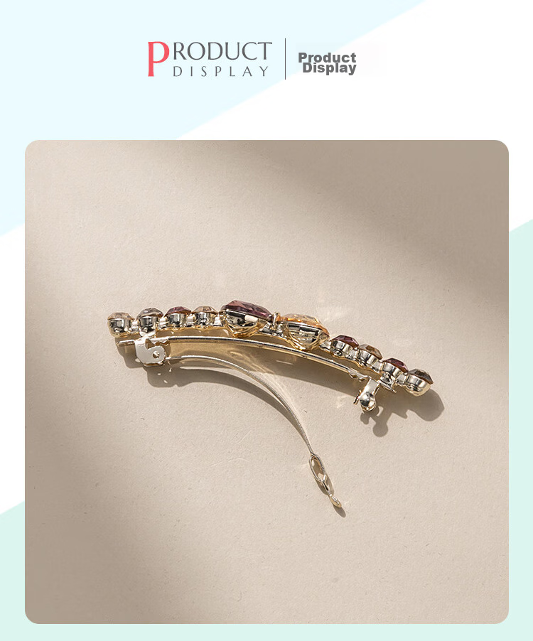 CHIMERA Niche Design Bow Hair Clip, Barrette, Half-Updo Clip, Side Clip, Hair Accessory for Women, Mid-Autumn Festival Gift 7