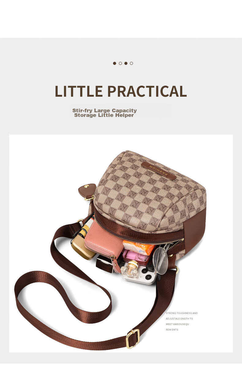 Aiqinghai Handbag, Women's Crossbody Bag, Shoulder Bag, Brand Shell Bag, Chest Pack, Birthday And Mother's Day Gift, Practical Present for Mom 15