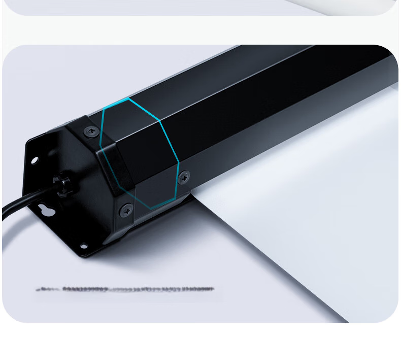 Deli 120-Inch 16:10 (Compatible with 16:9) Remote Control Electric Projection Screen, Compatible with Jianuo, XGIMI, Dangbei Projectors, Projector Screen 50443 18