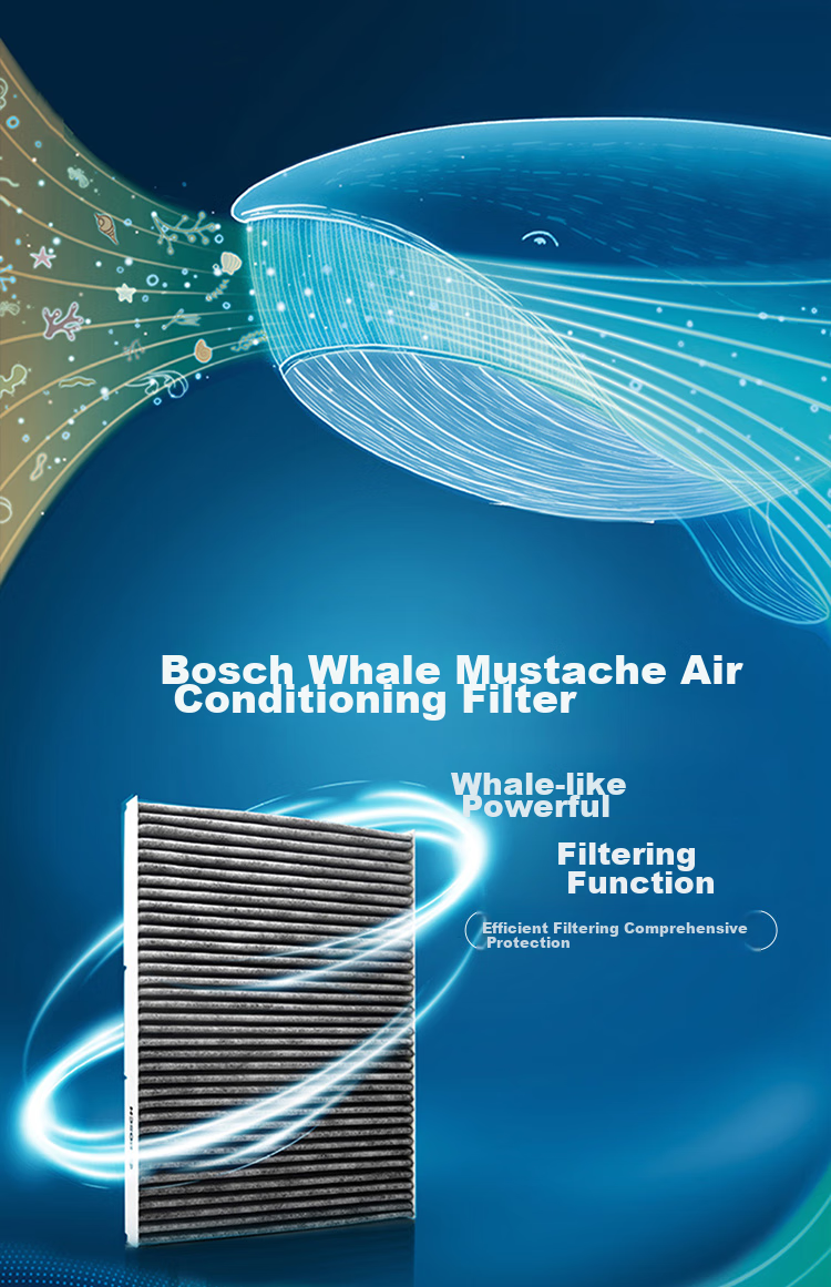 BOSCH Air Conditioning Filter Element 4049 for Hyundai Elantra, Ix35, Yixing, Mistra, Yue Na, Ix25, Kia KX3 And Sportage 2
