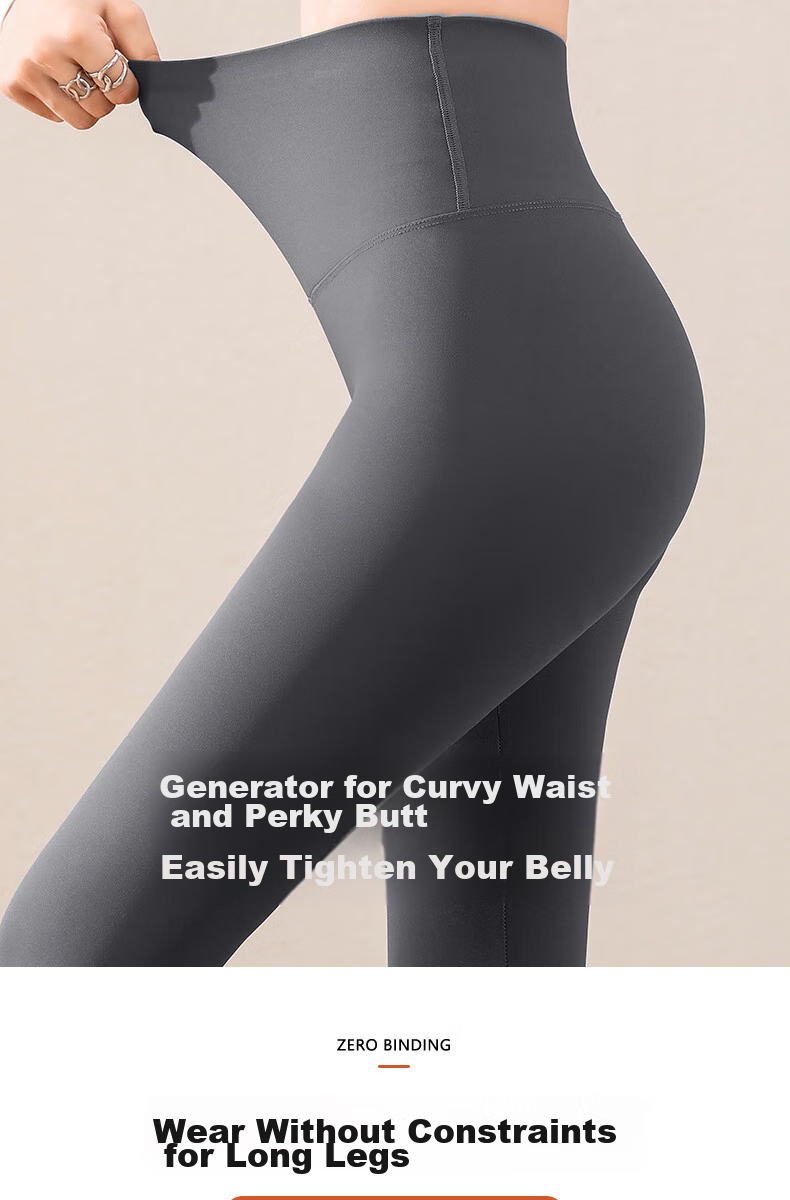 LangSha Brushed Shark Leggings for Women, Tight-Fitting 200g New Spring And Autumn Running Yoga Pants, Suitable for Outdoor Wear As Base Layer 3