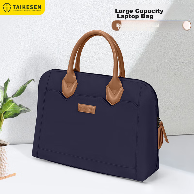 Taikesen Laptop Bag, Handheld Notebook 14-Inch, Suitable for Apple Macbook, Huawei, Lenovo, Briefcase, Women's Business
