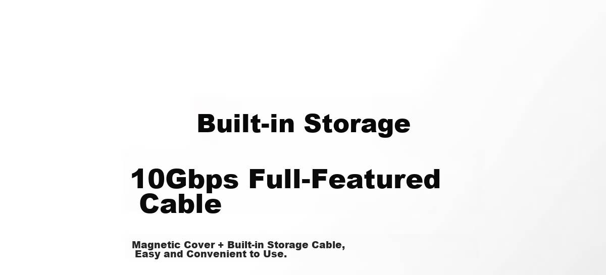 Hagibis Hard Drive Enclosure Expansion Dock, Type-C Expansion Port, USB Multi-Interface Adapter, HDMI Converter, Thunderbolt 4 Compatible, Suitable for Apple Computers, Mac Laptops, M.2 Expansio 20