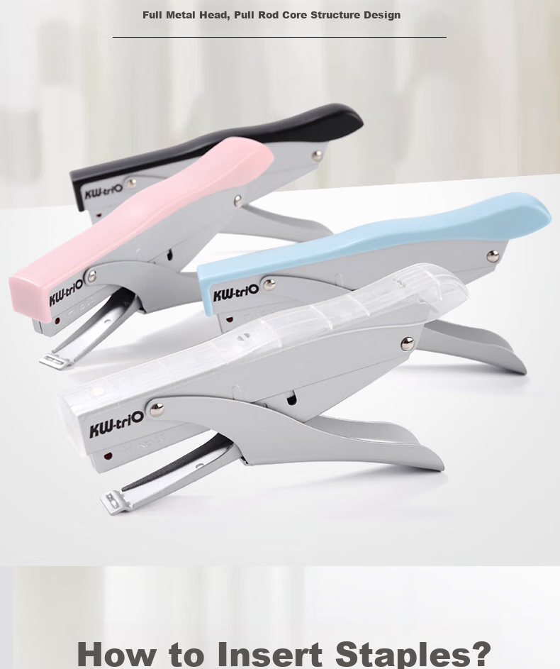 KW-Trio [Super Popular] Handheld Stapler, Portable Office Stapler, Takeout No.10 Stapler, Can Staple up to 10 Pages 13