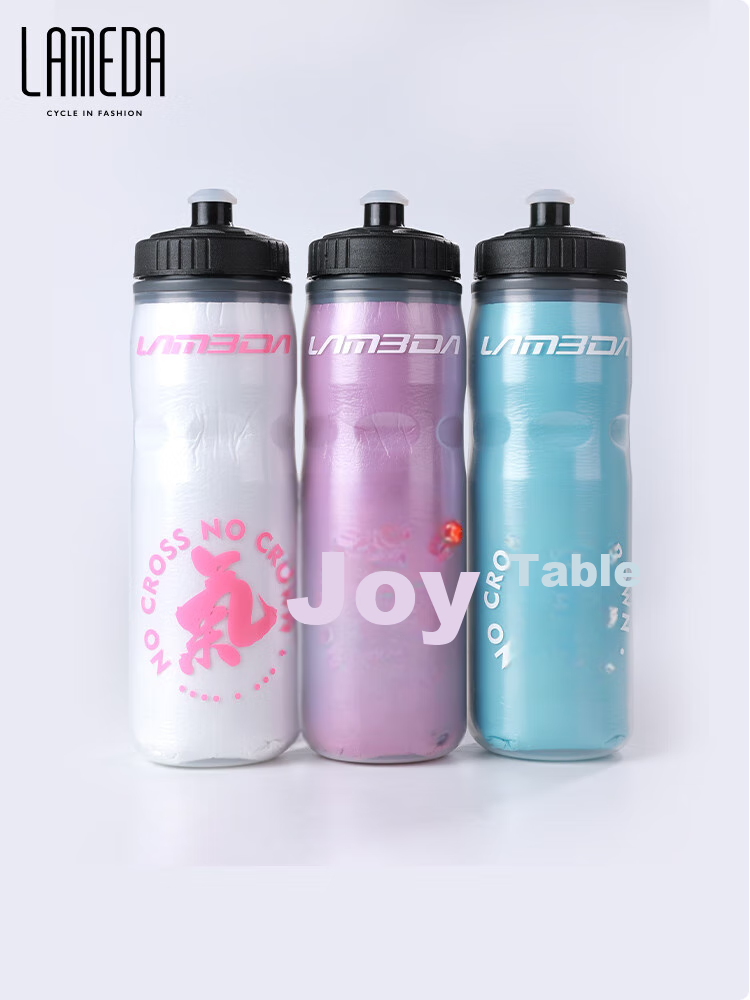 Lameda Double-Layer Insulated Cycling Water Bottle for Road Bikes, Mountain Bikes, And Outdoor Use - White 630ML 4