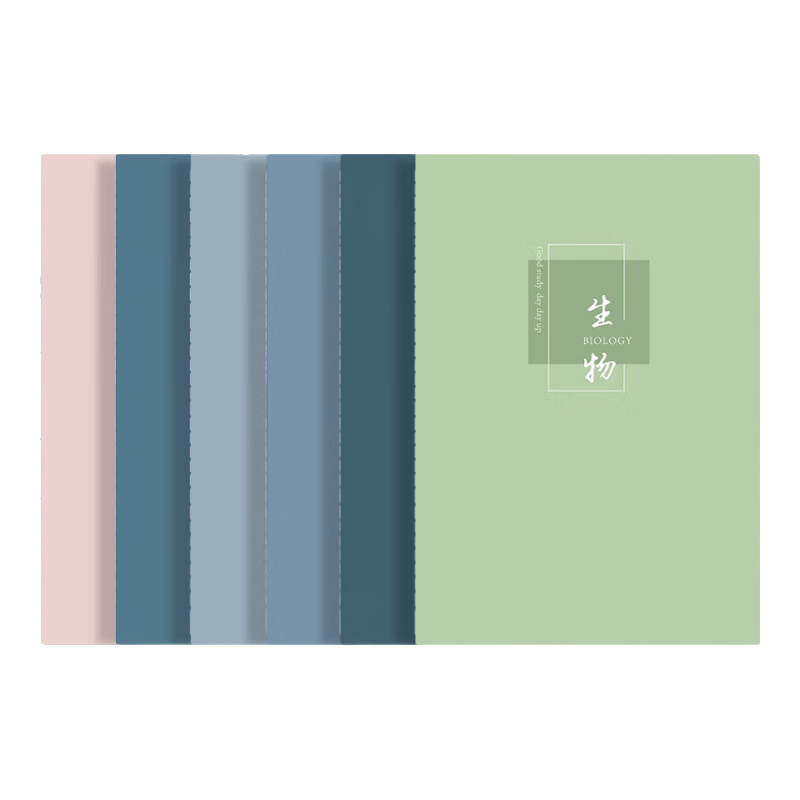 Faramon Subject Notebook, Thickened B5 Size, for High School And Middle School Students, Complete Set of Seven Sciences, Classroom Subject Error Correction Book, for Chinese, English, And Mathematics Homework, 6-Pack Set