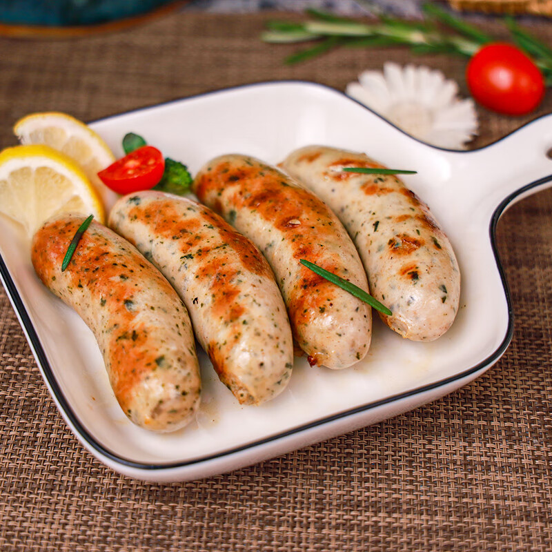 健士牌 德国风味慕尼黑香肠400g/袋德式白肠西式烧烤香肠早餐三明治食材