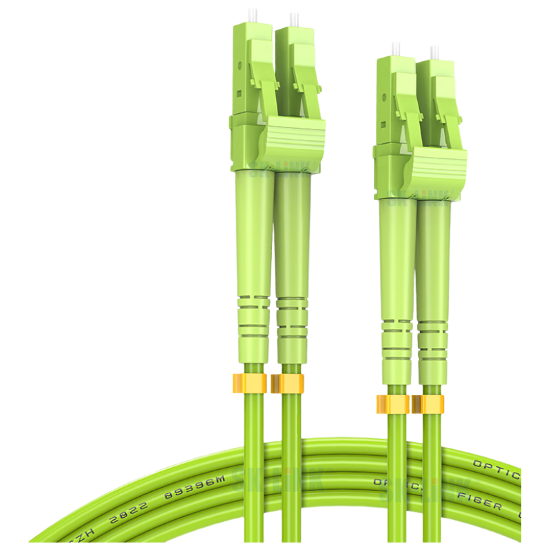 SK-LINK 10 Gigabit LC-LC Multi-Mode Dual-Core OM5 Low Smoke Zero Halogen Indoor Fiber Optic Cable, Transceiver Pigtail, LC-LC Multi-Mode Dual-Core OM5, 1 Meter
