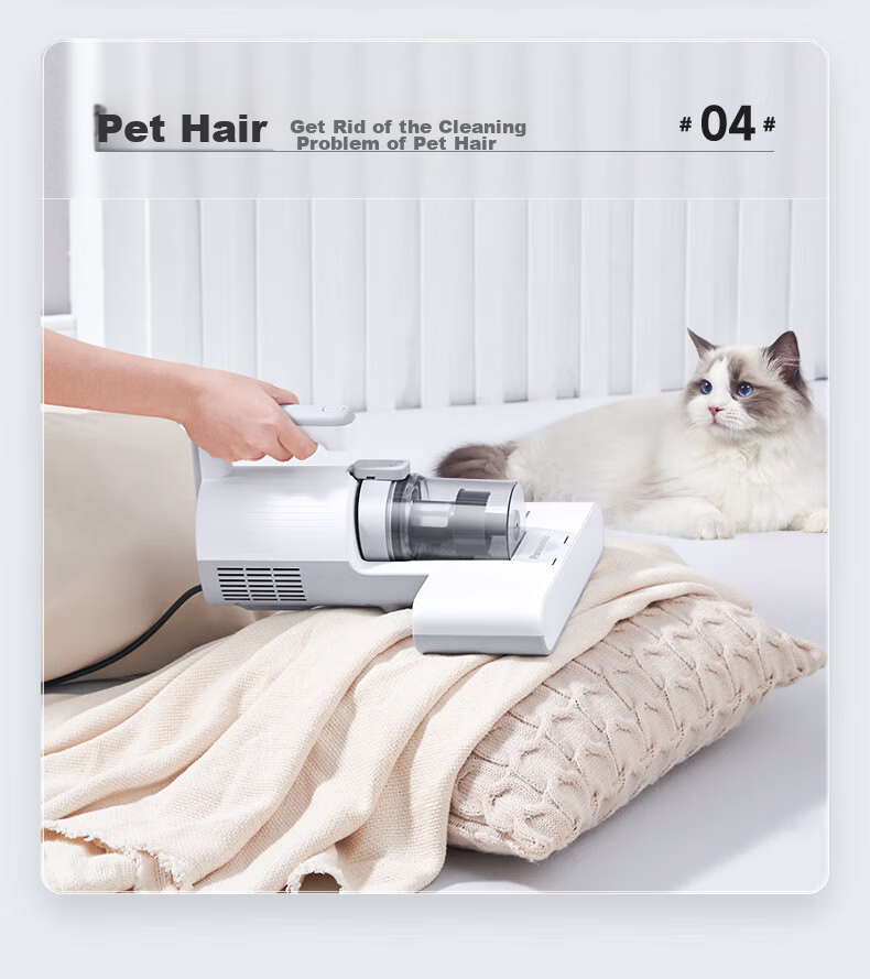 Panasonic Dust Mite Remover for Home Use Bed, Smart Dust And Mite Sensing All-In UV Sterilization Hot Air Dehumidification, Cat And Dog Hair Removal, Strong Suction Powerful Beating MC-DC11A 19