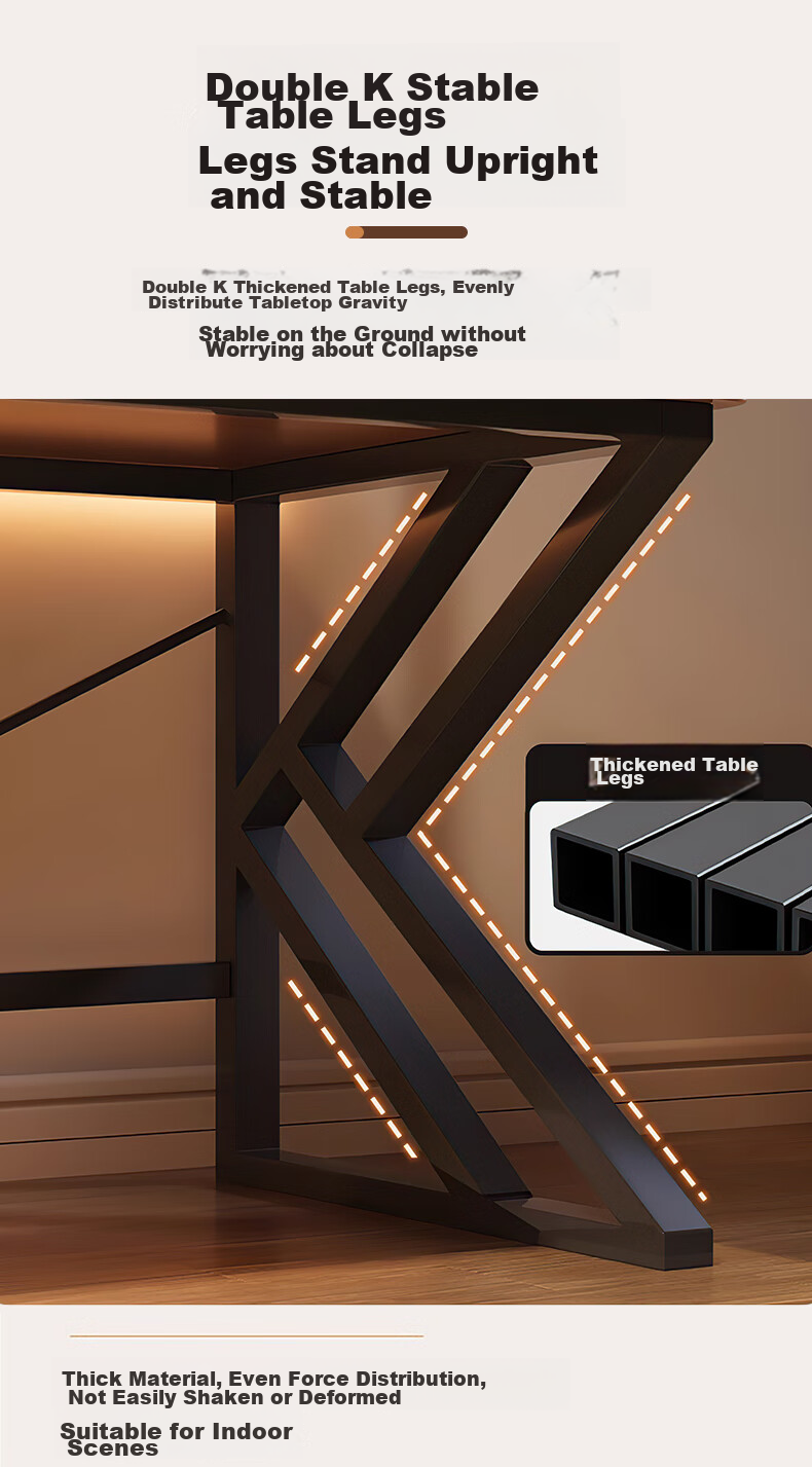 Quanpinwu Computer Desk with Storage, Gaming Desk, Study Table, Organizer Shelf, Pegboard Combination All-In Office Desk 16
