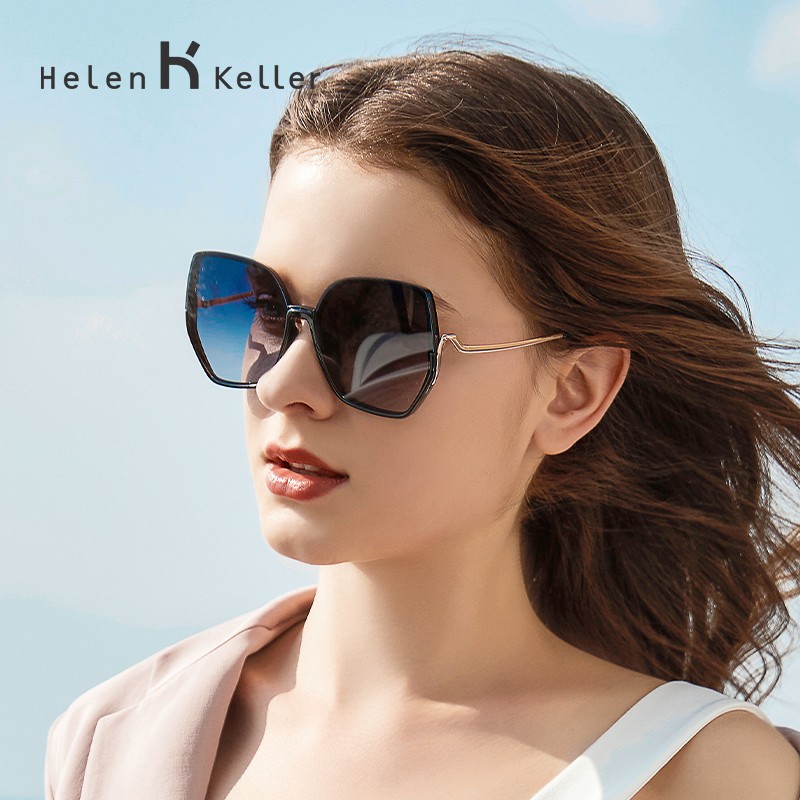 HELEN KELLER Sunglasses for Women, Non-Polarized HUD Car LCD Driving Sunglasses Glasses H2111N06