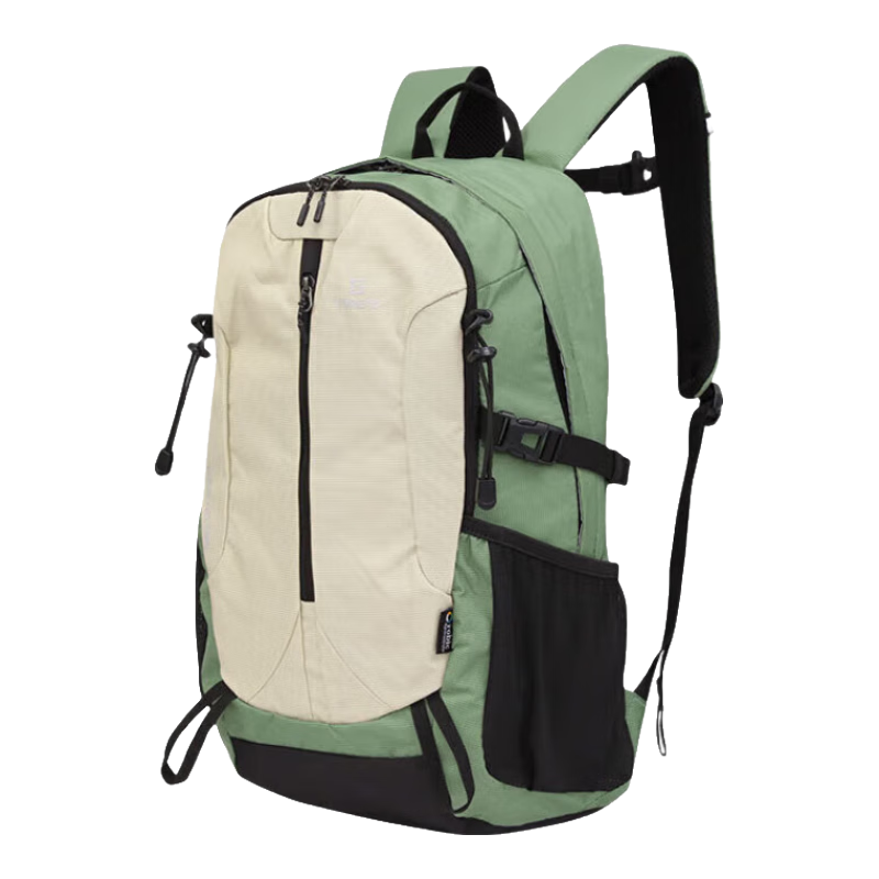 TOREAD Hiking Backpack, Outdoor Trekking Travel Rucksack, 30L Lightweight, Suitable for Men And Women, Commuter Schoolbag, Wild Green/beige