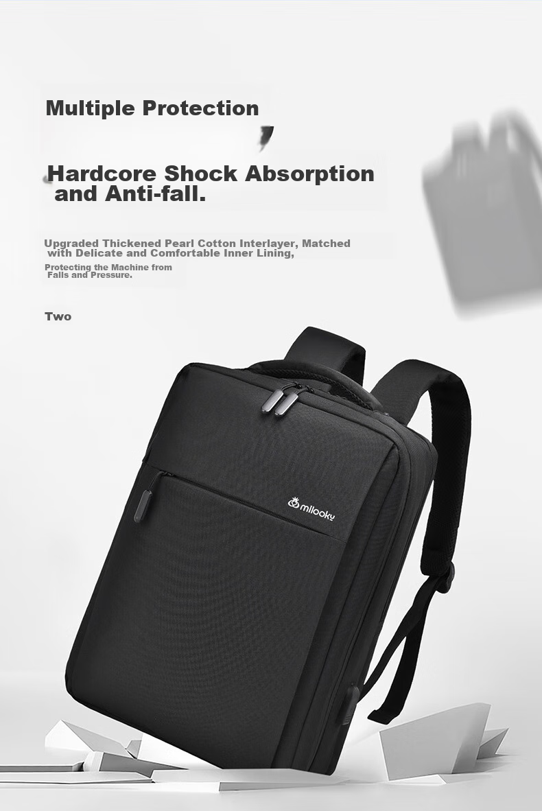 Diigongfang Laptop Backpack for 14/15.6/16 Inch Notebooks, Compatible with Apple, Lenovo Legion, ASUS, Dell, HP, Shadow Elf Gaming Laptops, Large Capacity Backpack 11
