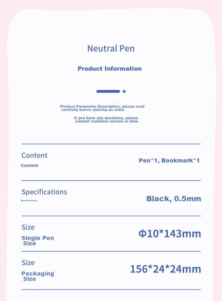 GuangBo & Sanrio Blind Box Pen, Retractable Gel Pen, Signature Pen, ST Exam Writing Pen, Student 0.5mm Black Pen, Aesthetically Pleasing Stationery Gift, Single Pen Pack KT82156 8