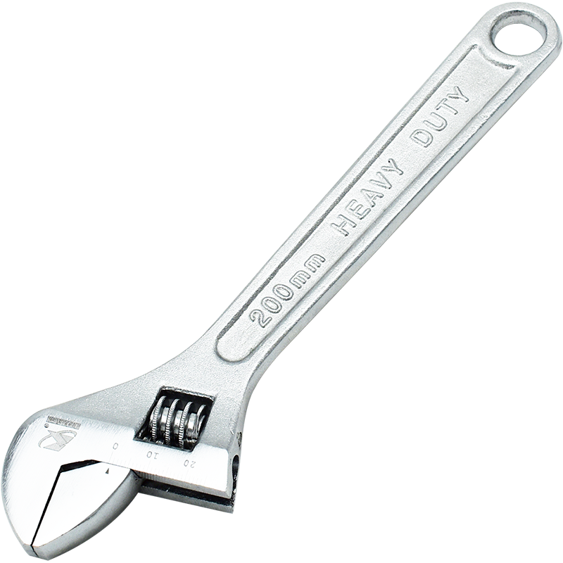 Kafwell 8-Inch Adjustable Wrench Open-End Plumbing Pipe Wrench 200mm WR4108D