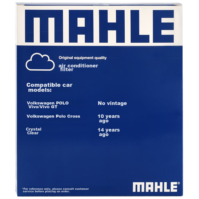 Салонный фильтр MAHLE LAK522 для POLO (до 2011), Jetta (до 2014), Jetta/Jetta Sportback