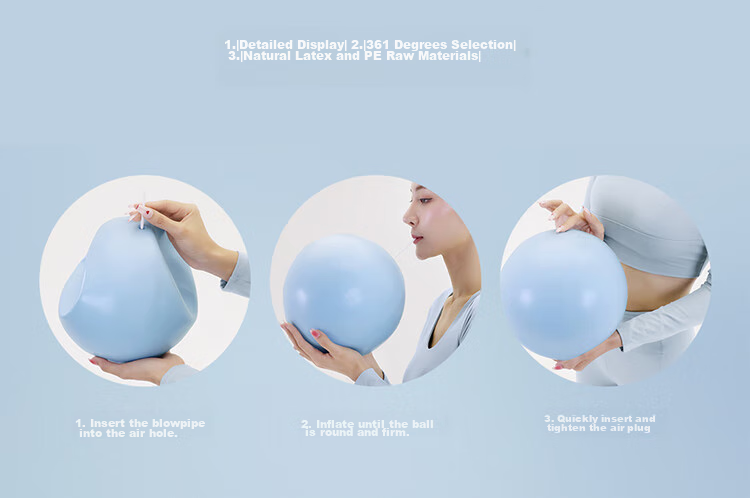 PROIRON Puli'ai Yoga Ball, Octopus Small Ball, Pelvic Floor Muscle-Specific Suspension Abdominal Auxiliary Training, 25cm Pilates, Blue 21
